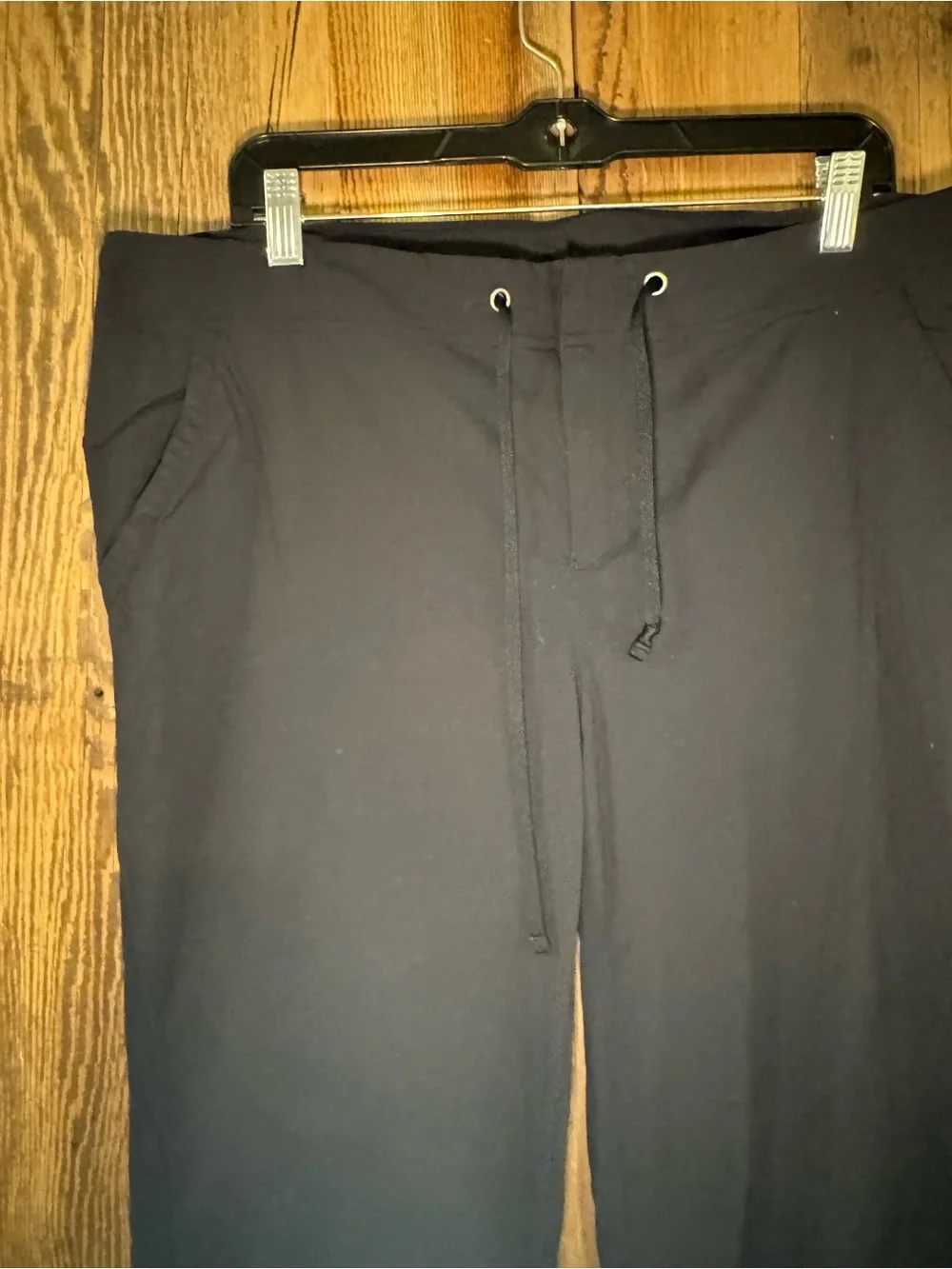 Columbia Black Women's Drawstring Hiking Pants - Picture 2 of 9
